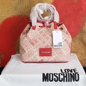 ❤LOVE MOSCHINO LOGO SATCHEL